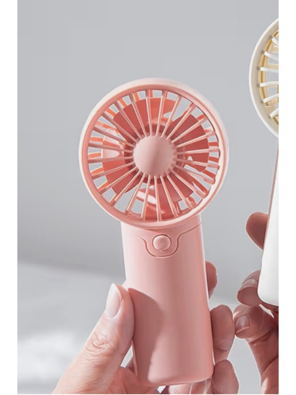 NEW Portable Handheld Small Fan One Size Pink